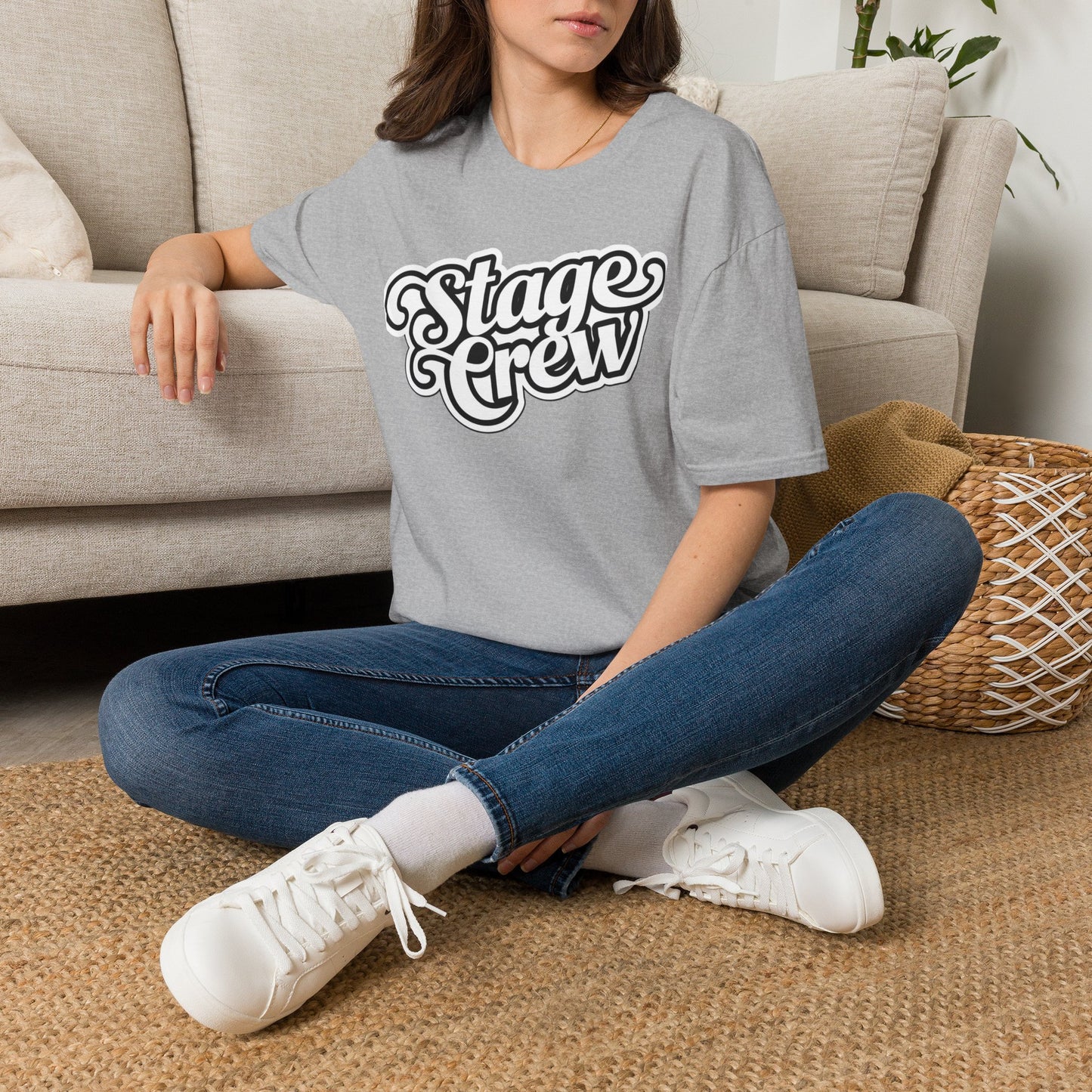 Stage Crew T‑Shirt — Retro Script Theater Crew Tee