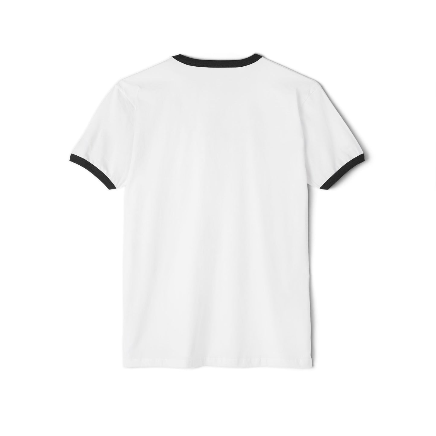 Drama Mama Ringer Tee — Retro Checkerboard Theater Mask T‑Shirt