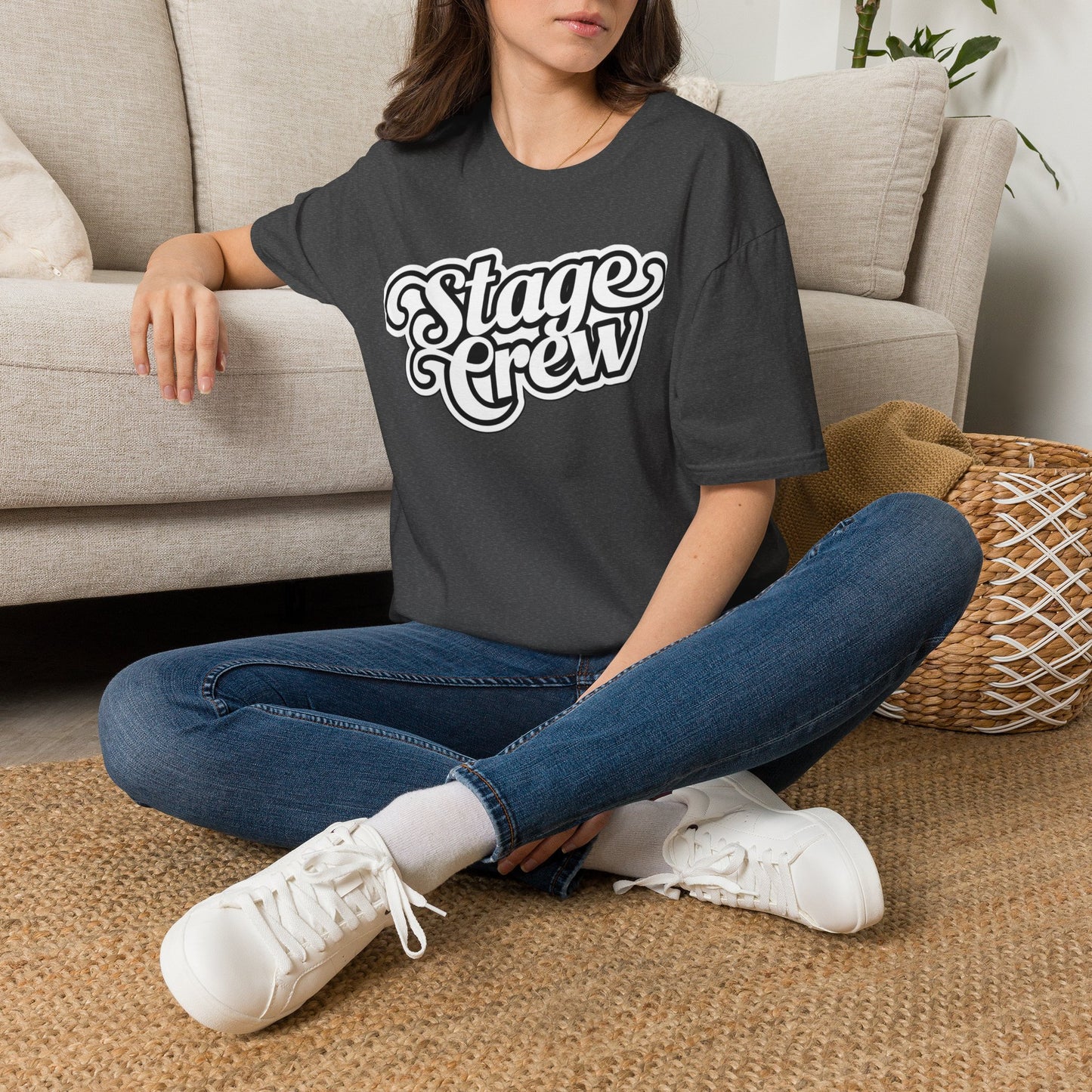 Stage Crew T‑Shirt — Retro Script Theater Crew Tee