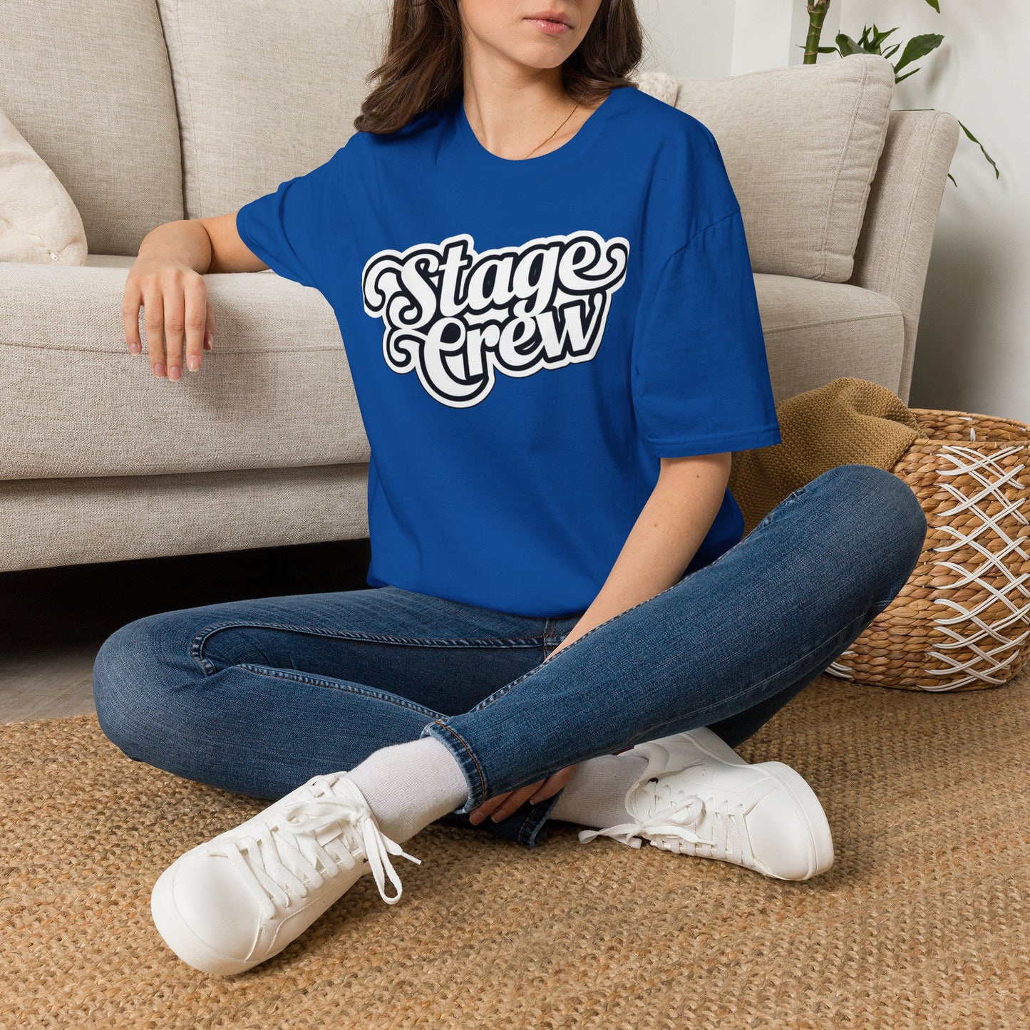 Stage Crew T‑Shirt — Retro Script Theater Crew Tee