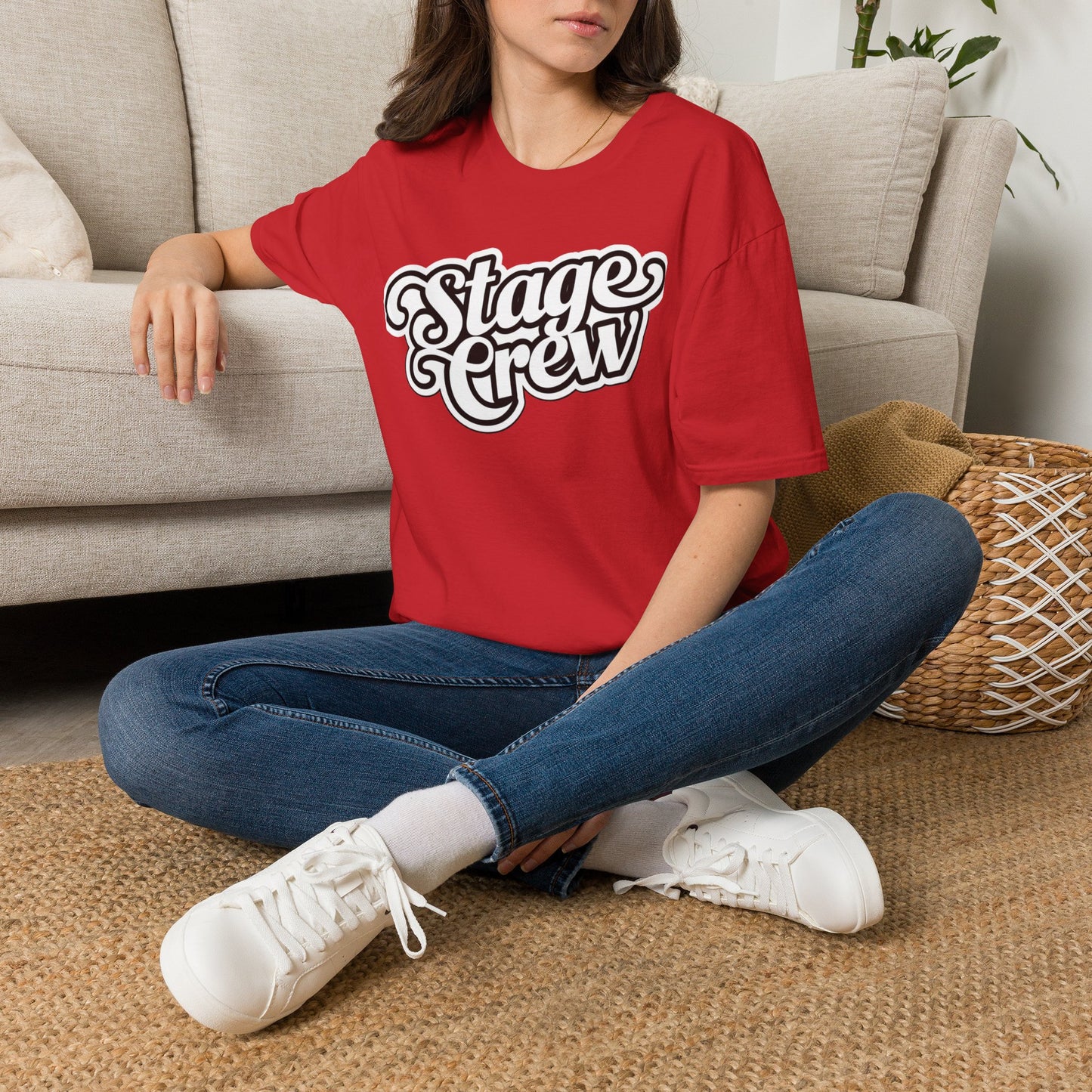 Stage Crew T‑Shirt — Retro Script Theater Crew Tee