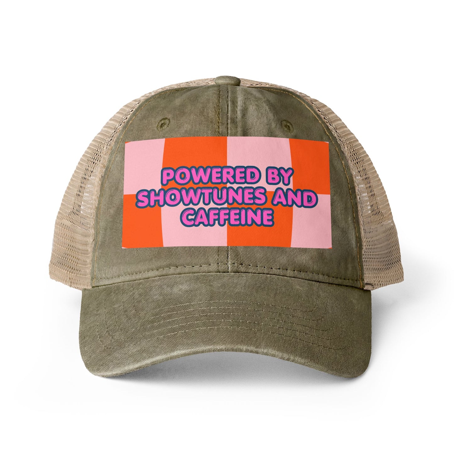 Women's Washed Mesh-Back Cap