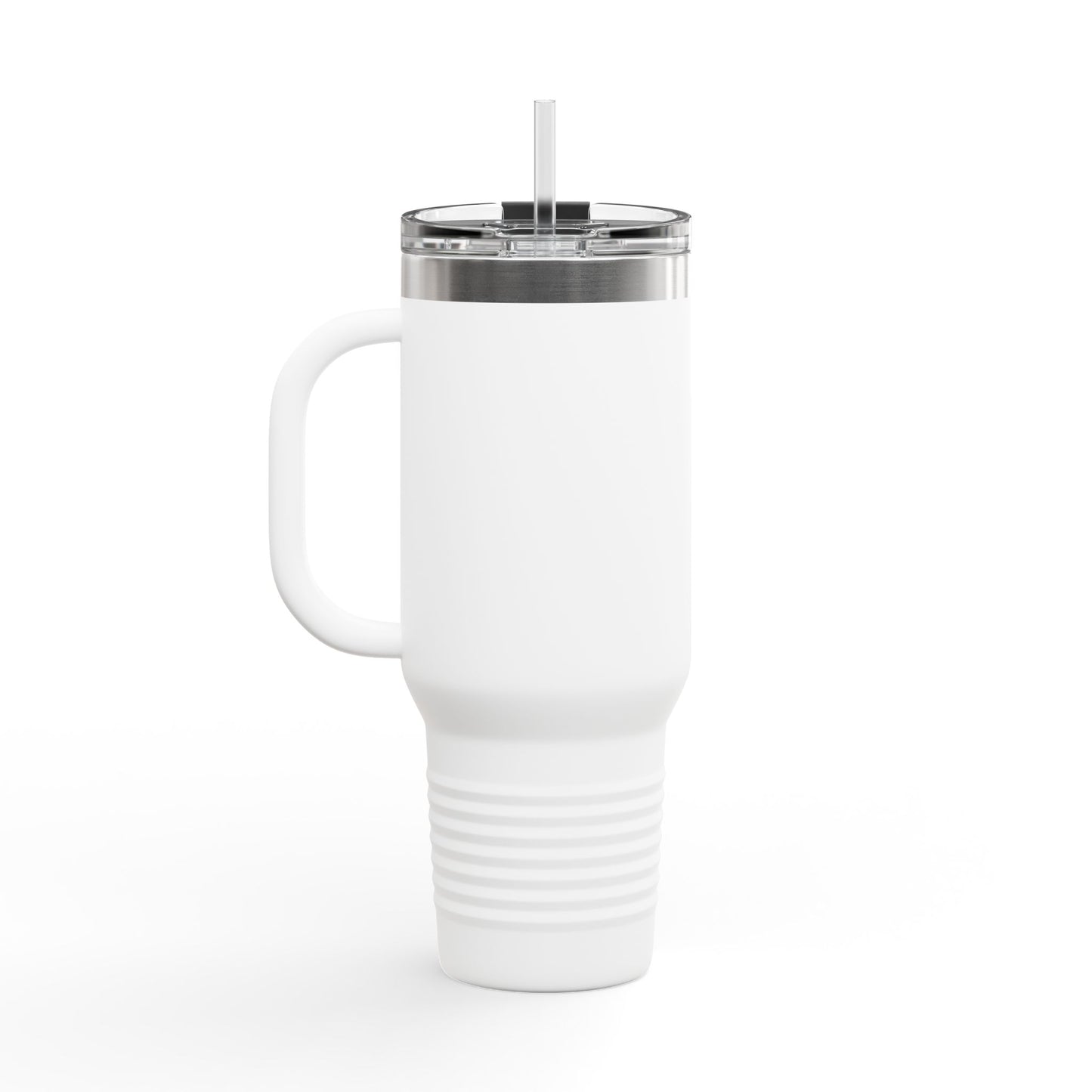 40oz Insulated Travel Mug — Neon Graffiti "Do You" Design