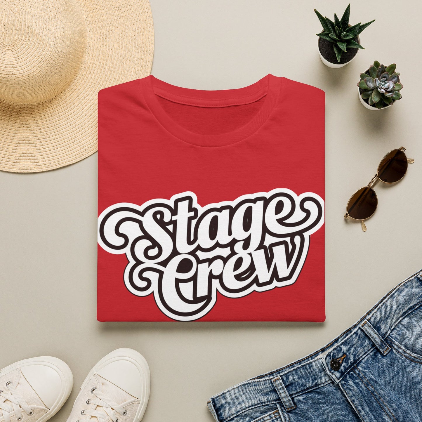 Stage Crew T‑Shirt — Retro Script Theater Crew Tee