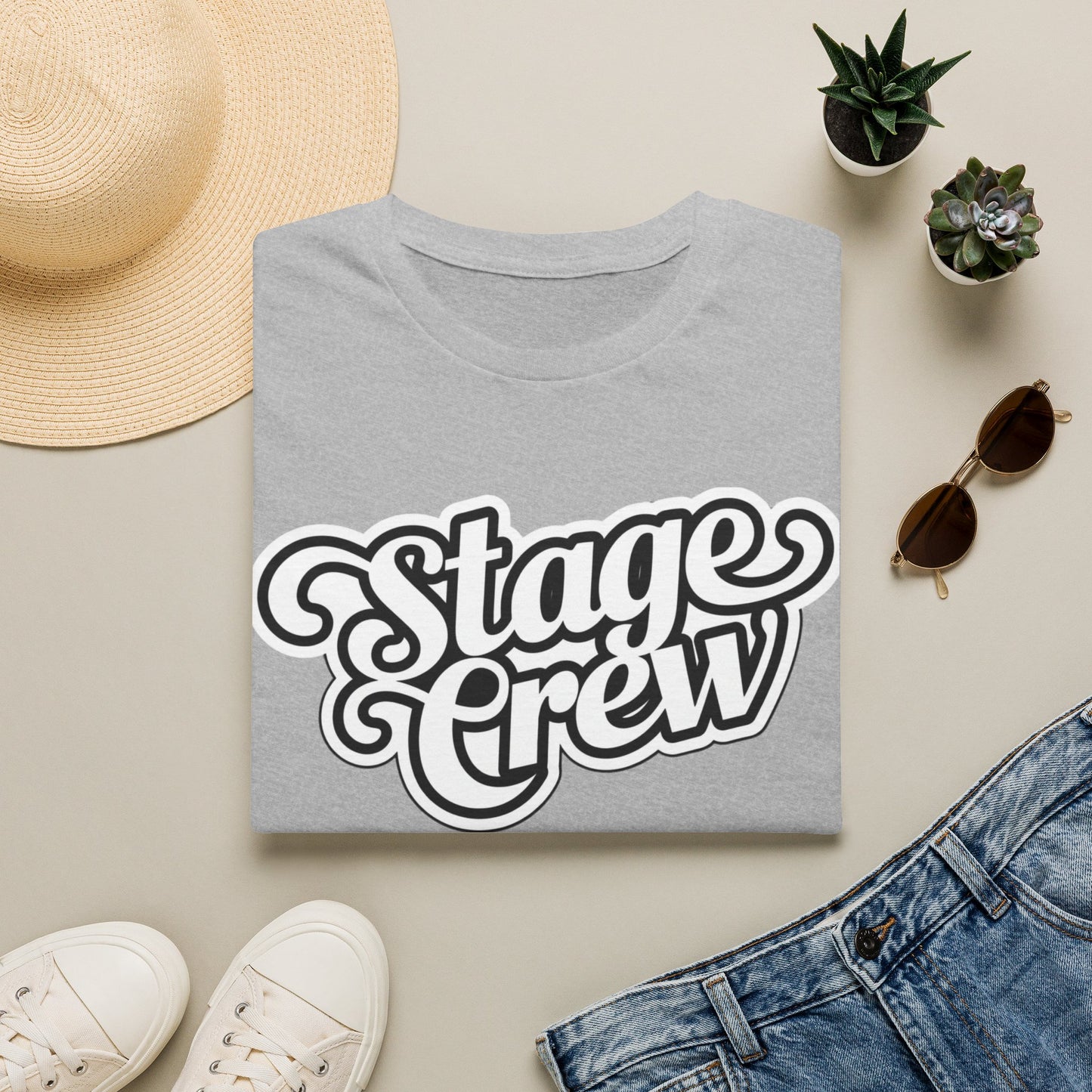 Stage Crew T‑Shirt — Retro Script Theater Crew Tee