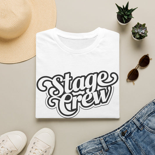 Stage Crew T‑Shirt — Retro Script Theater Crew Tee