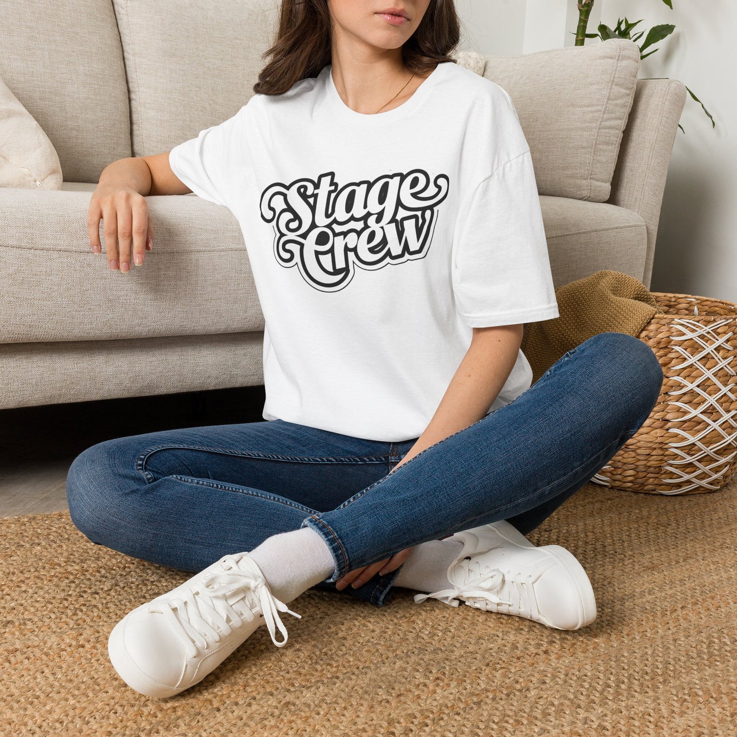 Stage Crew T‑Shirt — Retro Script Theater Crew Tee