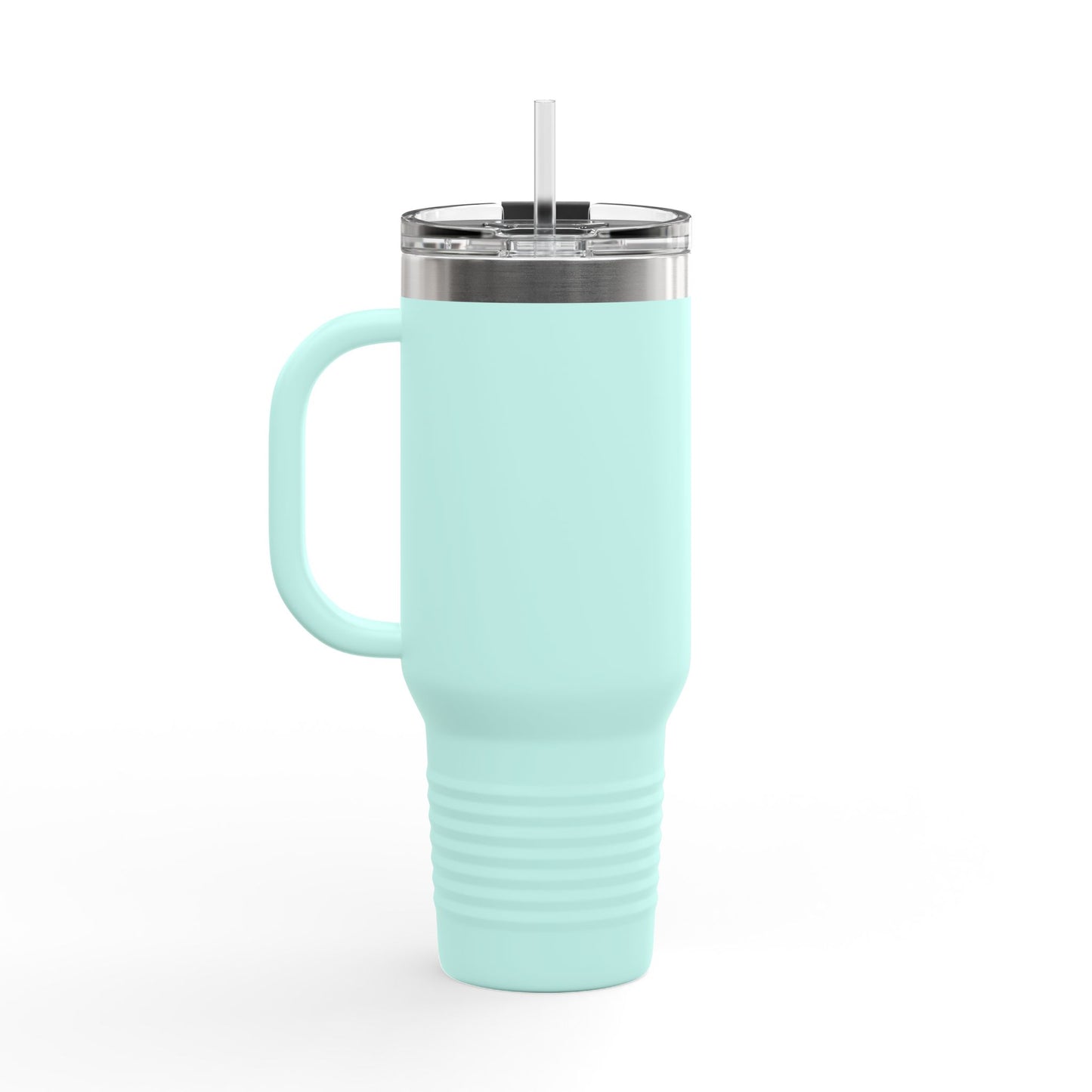 40oz Insulated Travel Mug — Neon Graffiti "Do You" Design